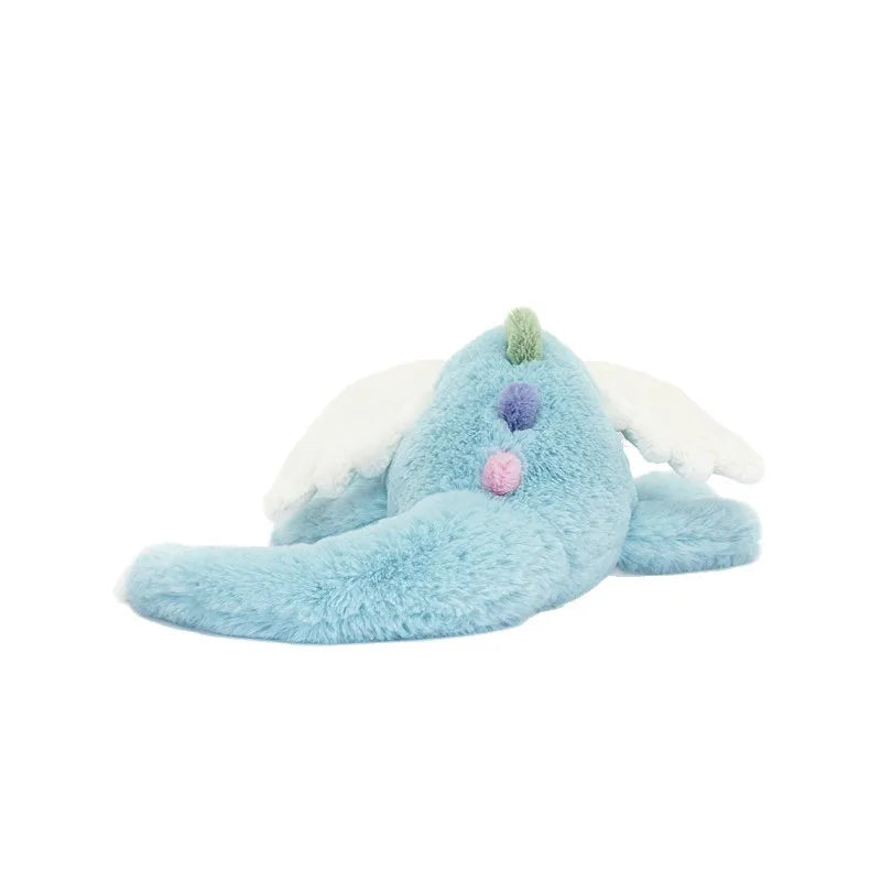 Authentic Jellycat Dragon Plush Toy 100% Original – Soft Pastel Stuffed Animal, Cute Kawaii Dragon Doll Gift for Kids & Collectors